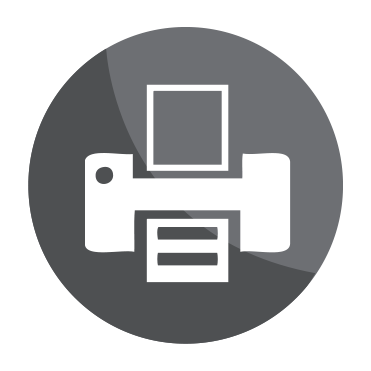 High Quality Printing Icon